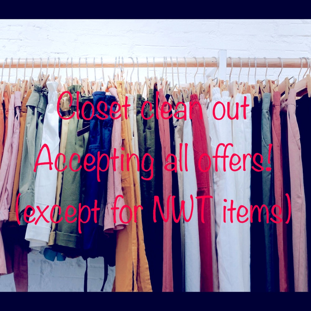 Closet clean out!!!